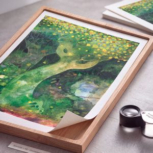 Fine Art Print eines Lindenblüten Baumes